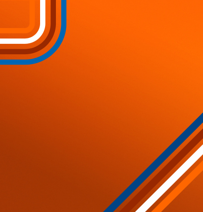 Oranges Bild mit Streifen