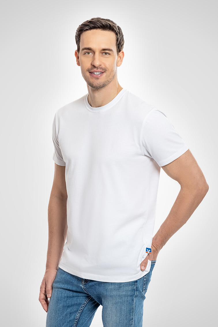 T-Shirt Herren weiß