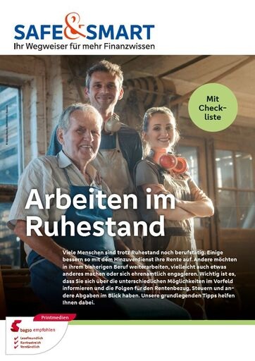 Safe & Smart Arbeiten im Ruhestand