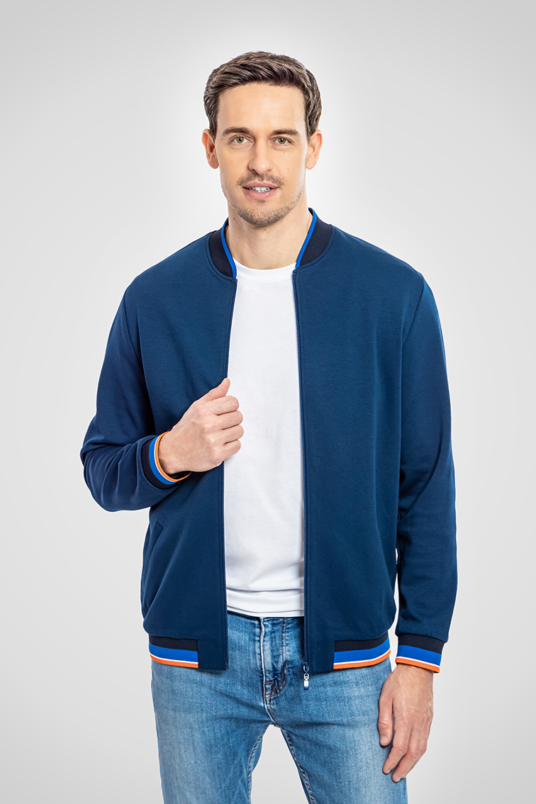 Blouson Herren blau