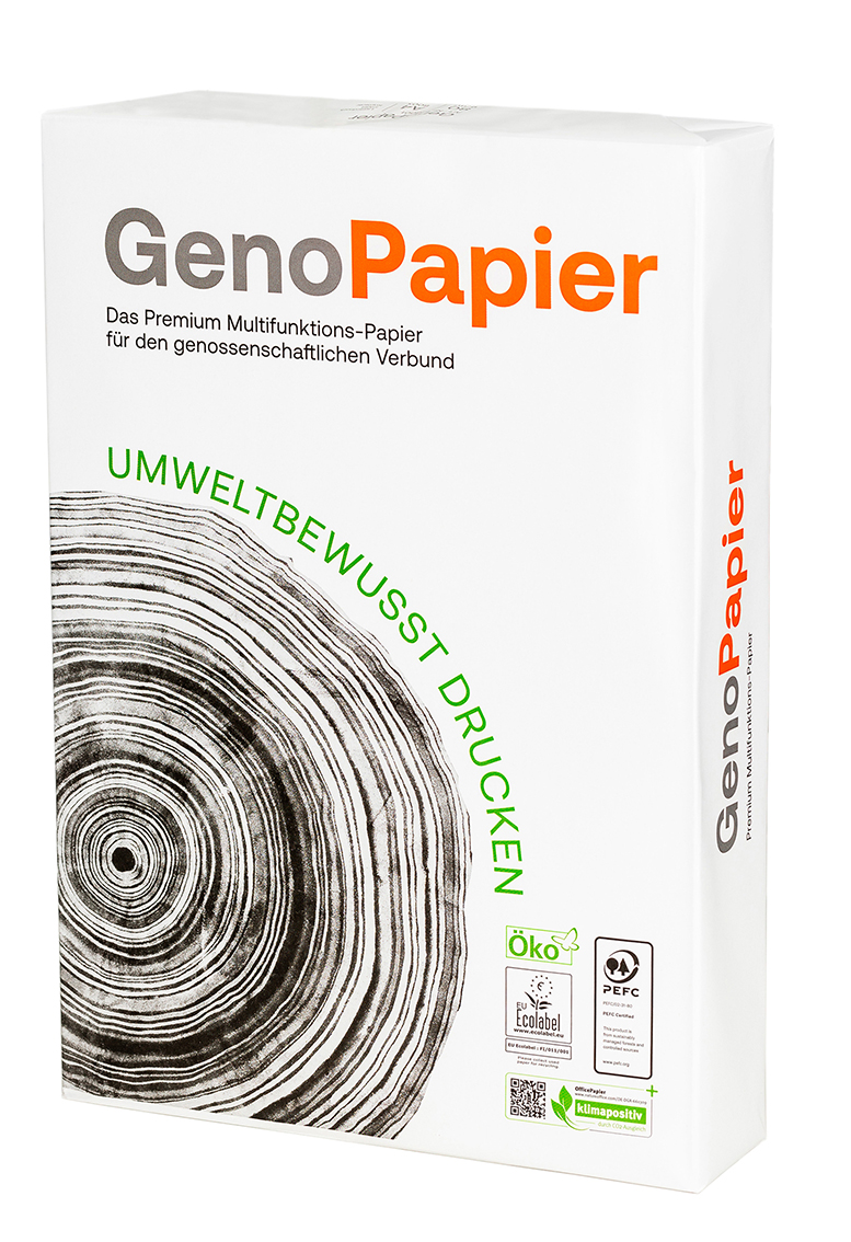 GenoPapier Vorderseite 