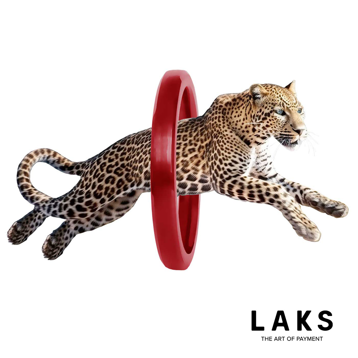 LEOPARD No3 - ROSSO