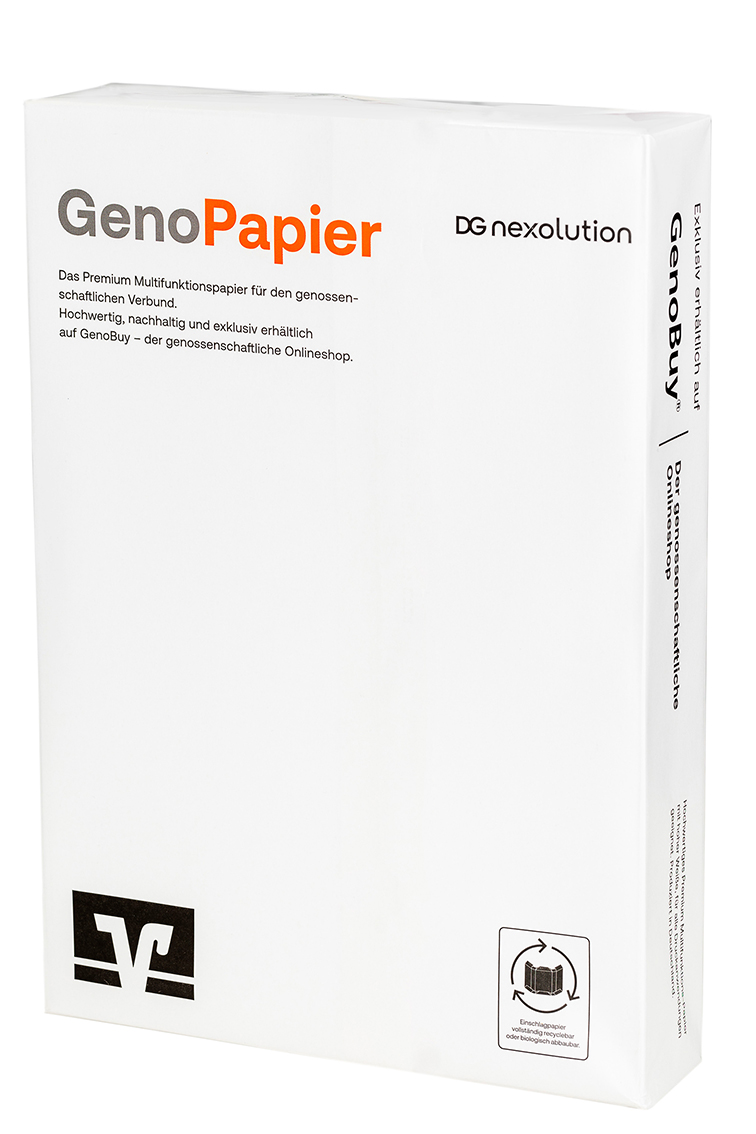 Kopierpapier GenoPapier GenoPapier Rückseite